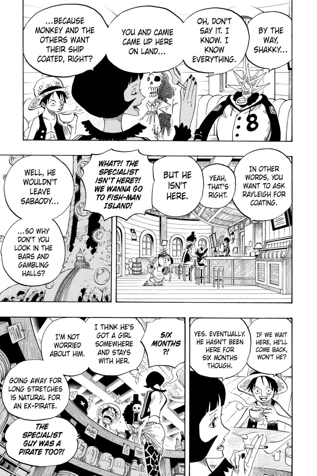 One Piece Chapter 498 - Page 9