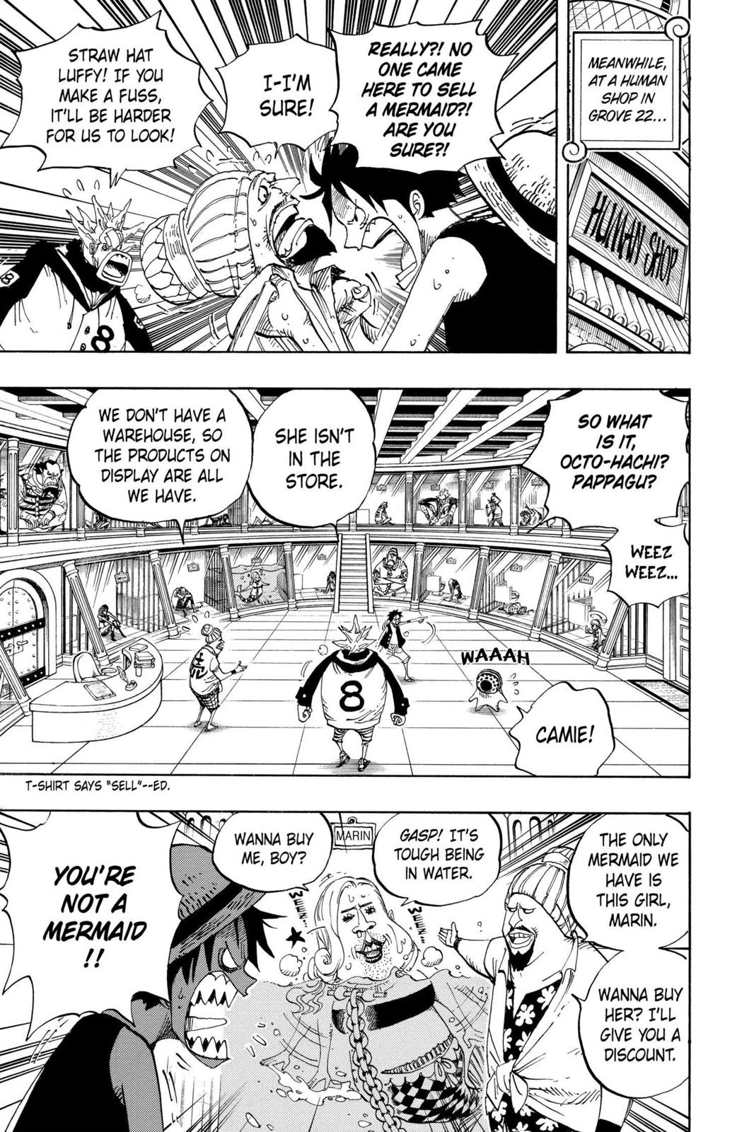 One Piece Chapter 500 - Page 7