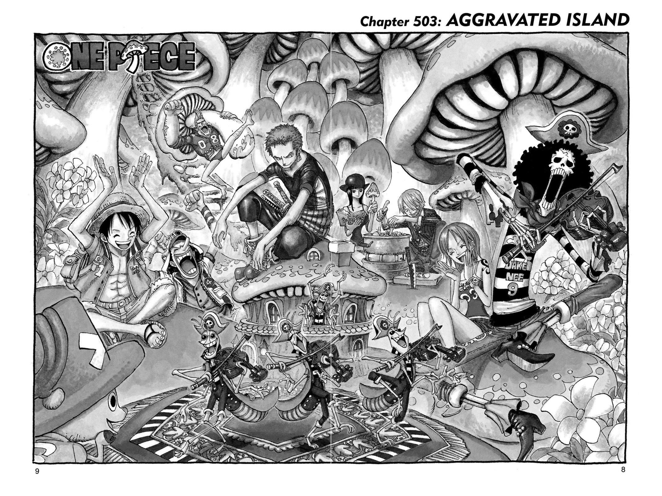 One Piece Chapter 503 - Page 9