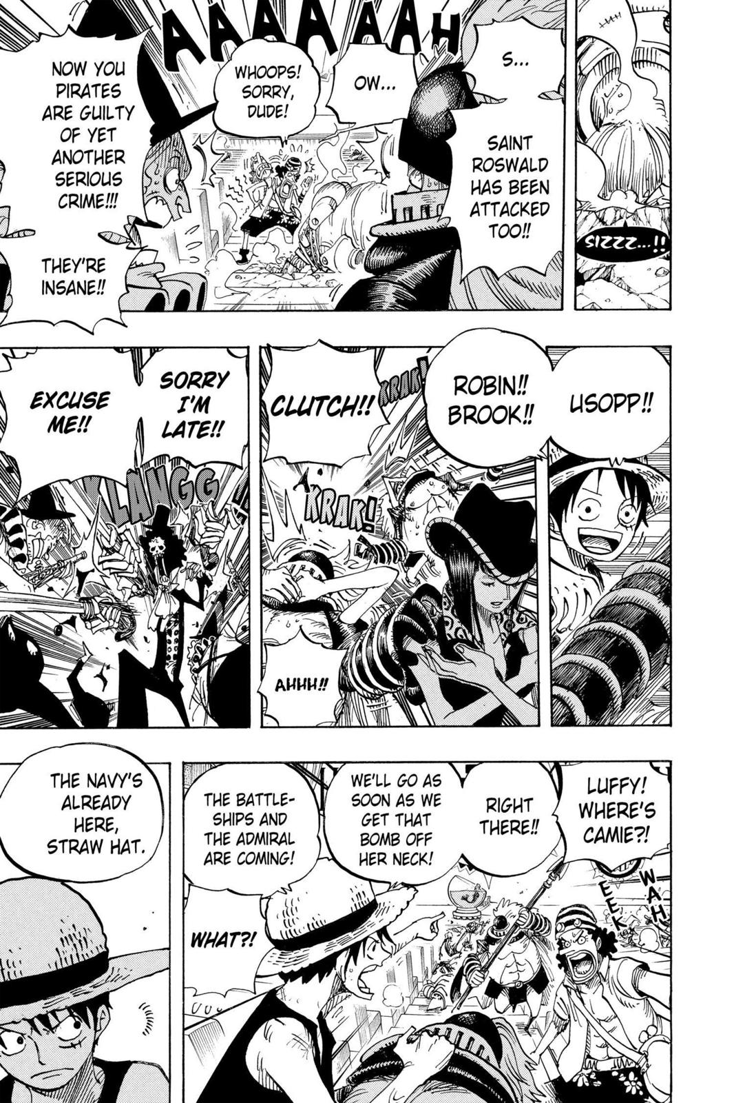 One Piece Chapter 503 - Page 21