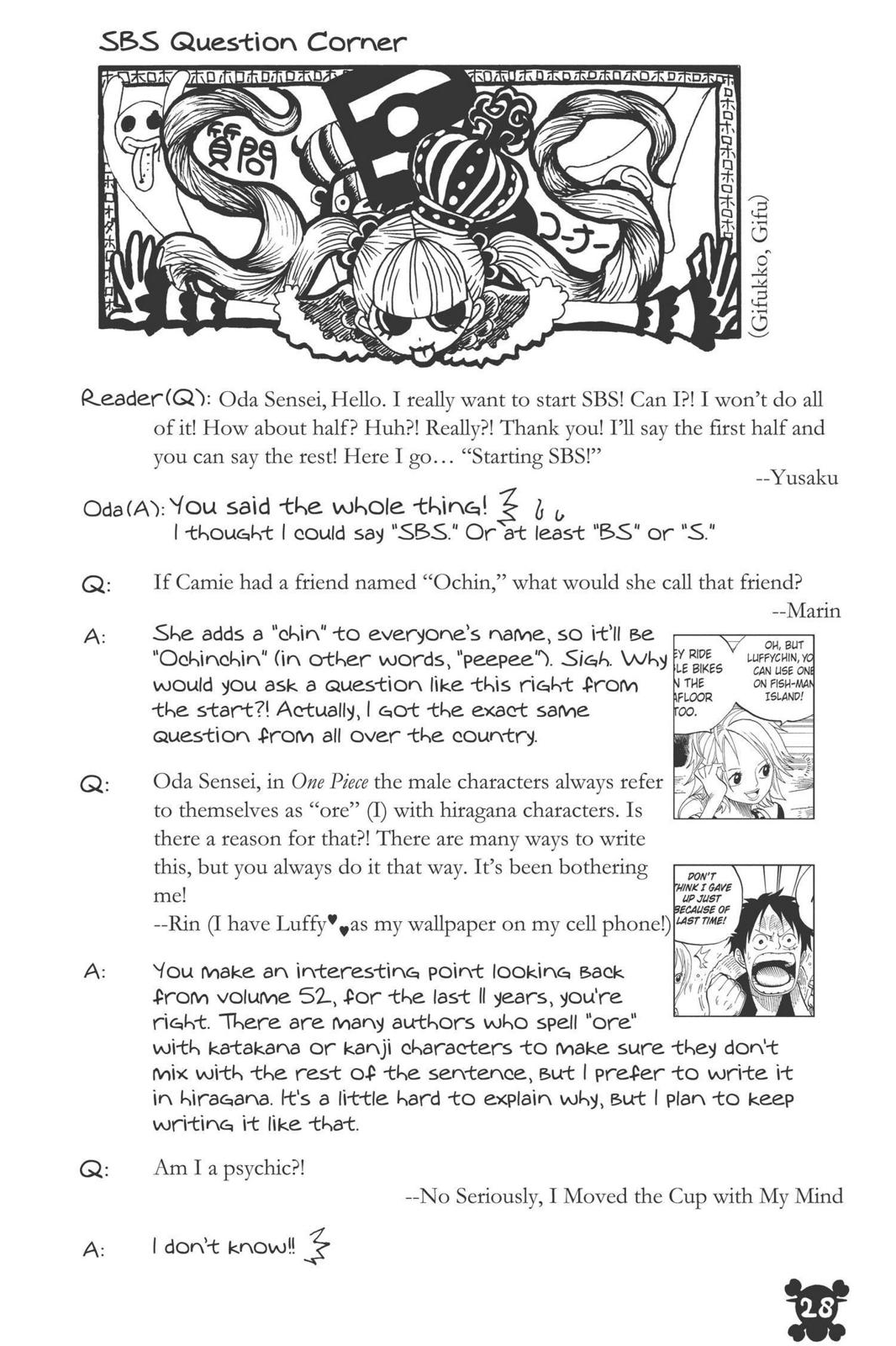 One Piece Chapter 503 - Page 27