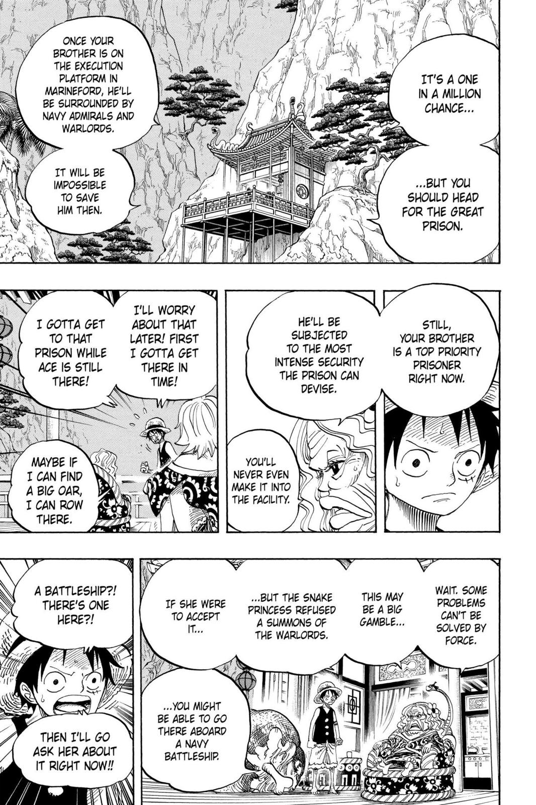 One Piece Chapter 522 - Page 13