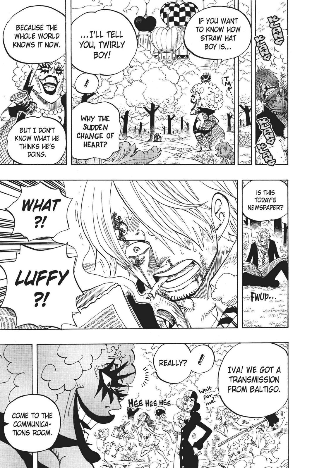 One Piece Chapter 593 - Page 9