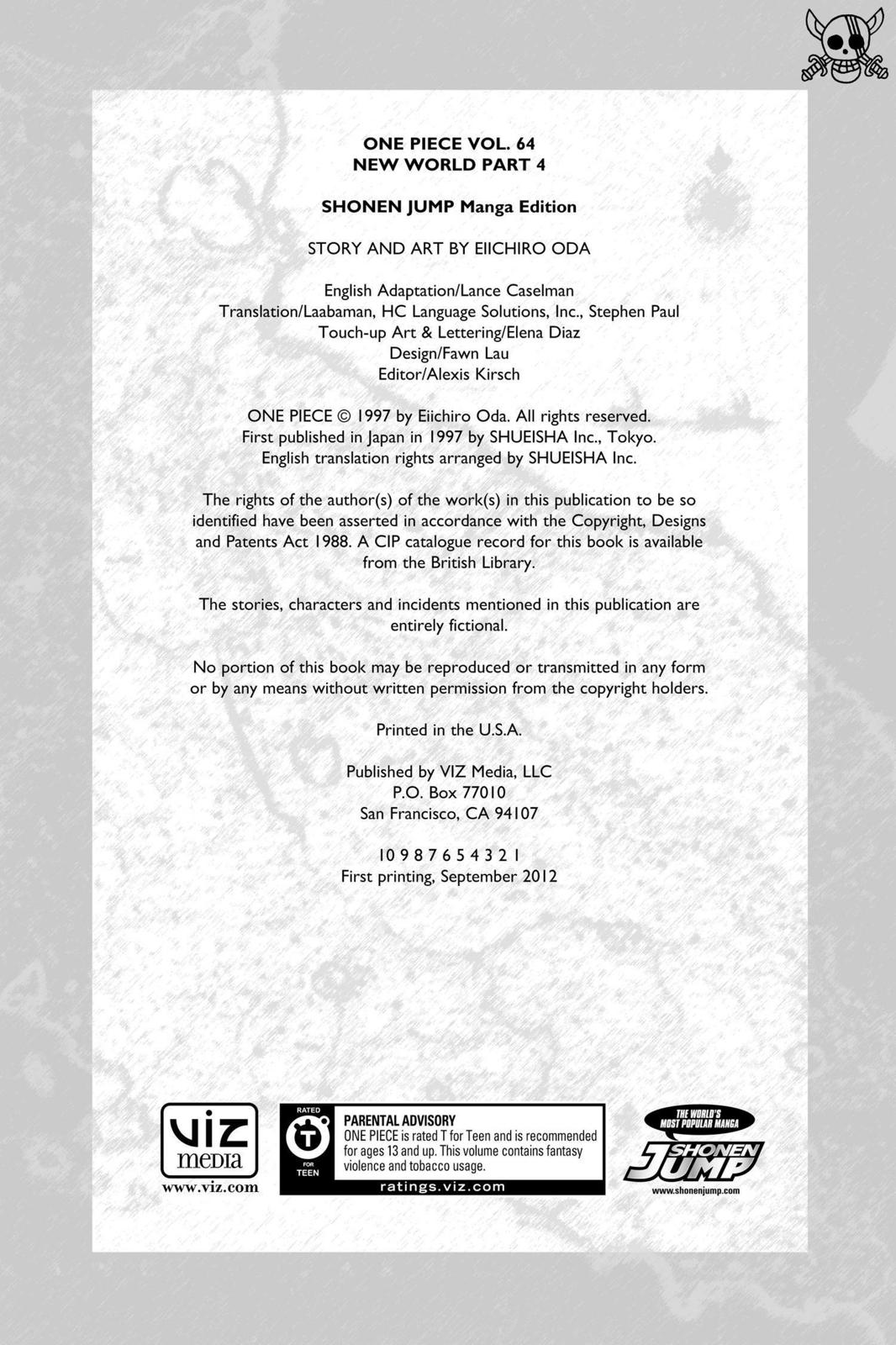 One Piece Chapter 627 - Page 3