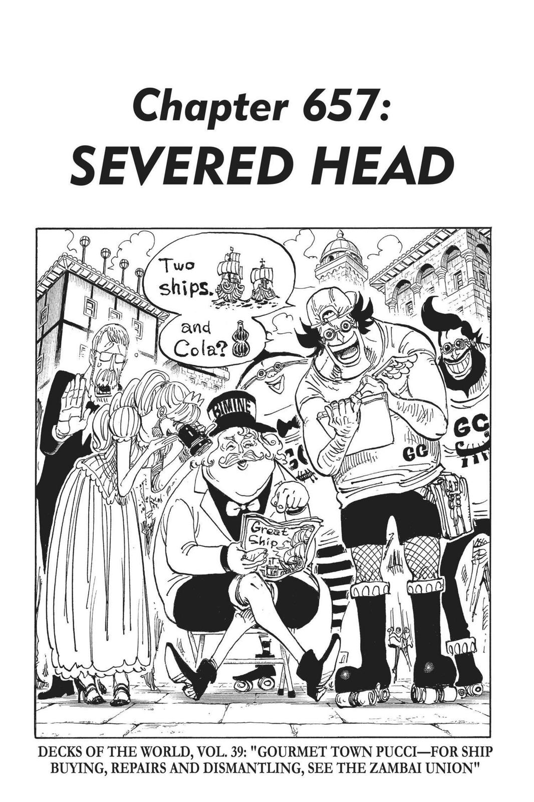 One Piece Chapter 657 - Page 7