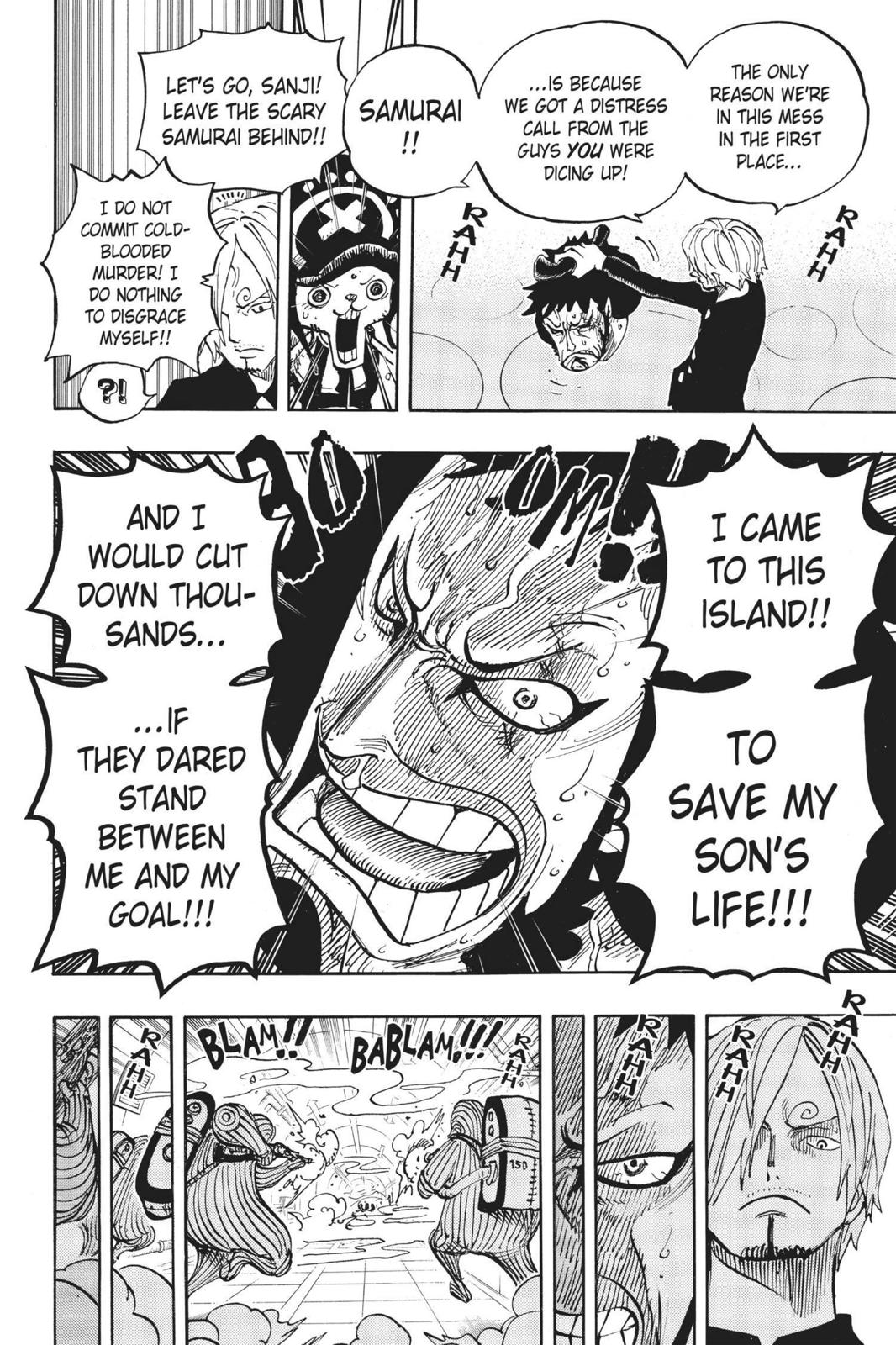 One Piece Chapter 657 - Page 22