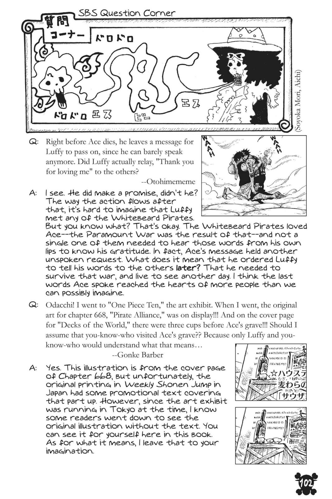 One Piece Chapter 672 - Page 19
