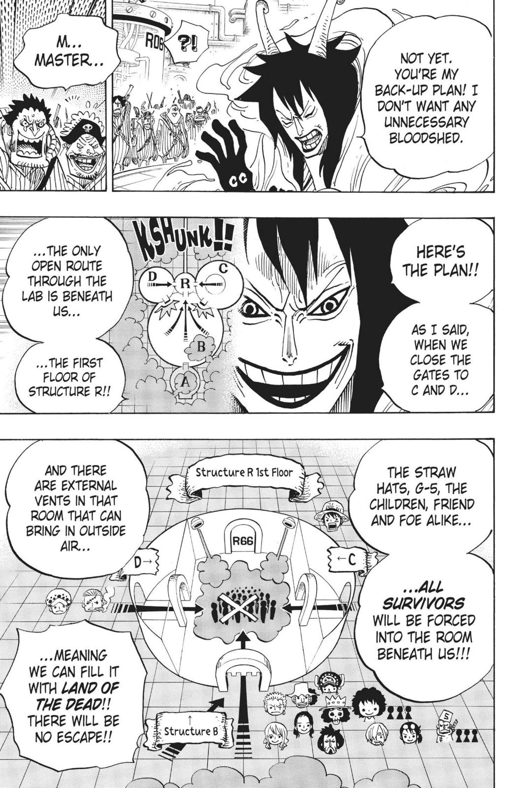 One Piece Chapter 684 - Page 13