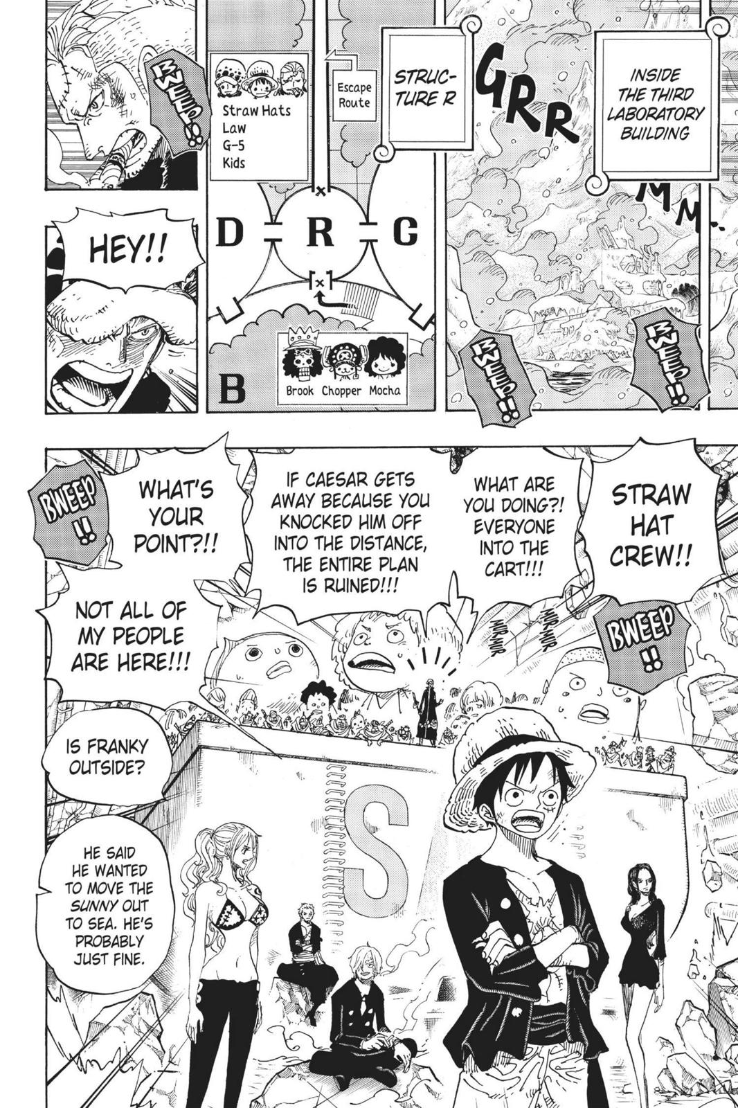 One Piece Chapter 693 - Page 12