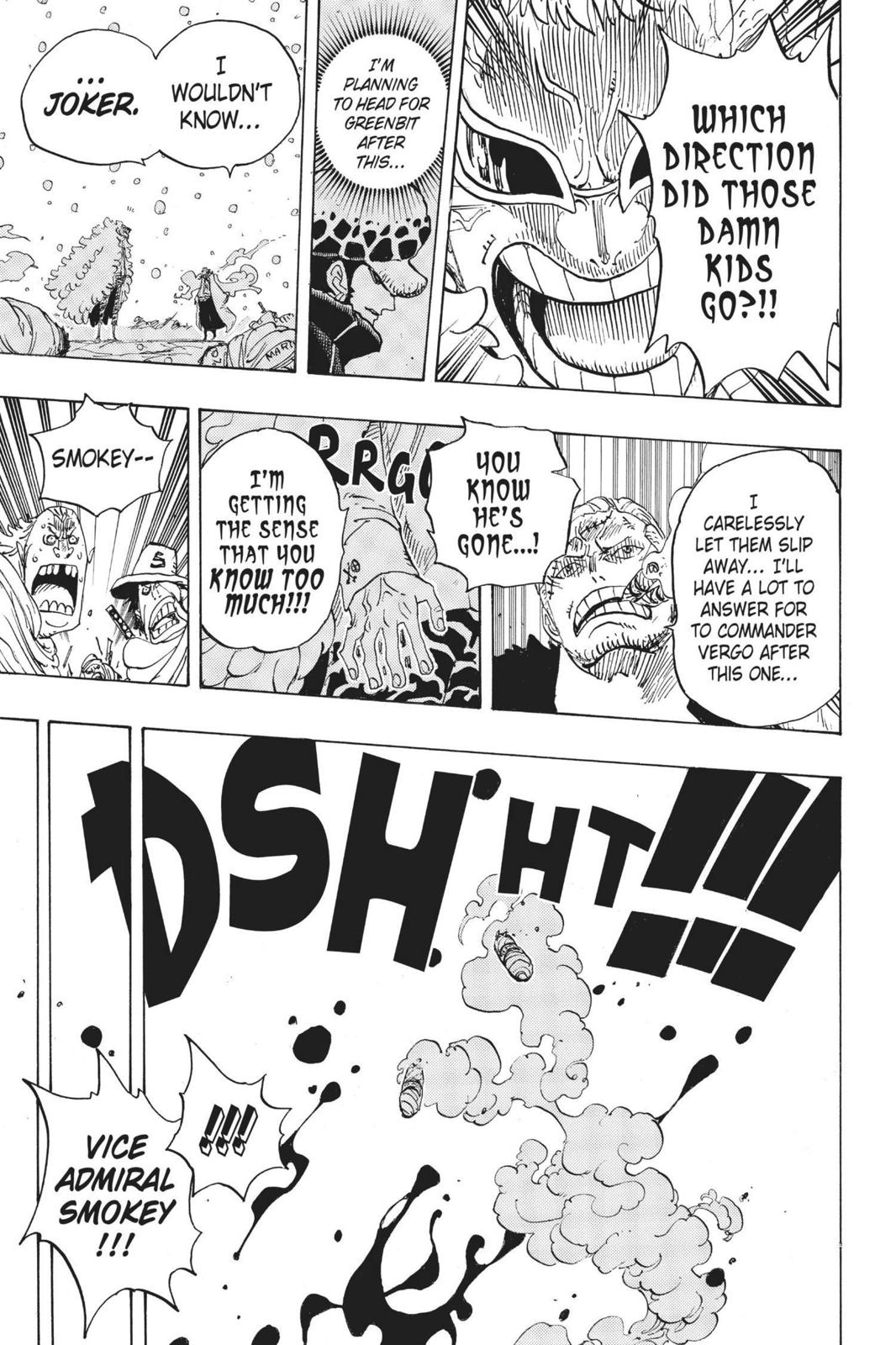 One Piece Chapter 698 - Page 9