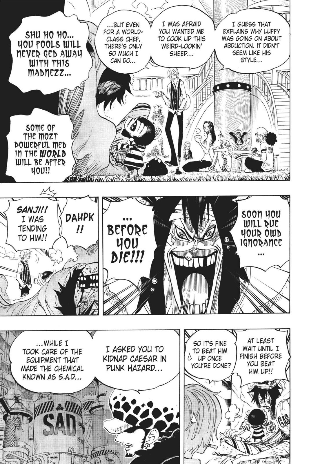 One Piece Chapter 698 - Page 13