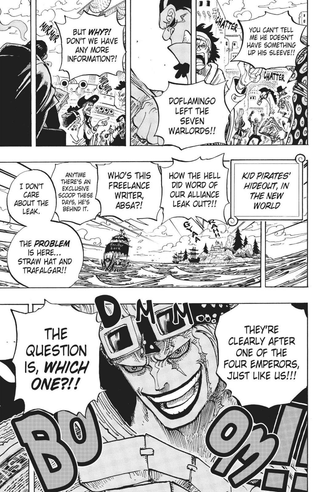 One Piece Chapter 700 - Page 3