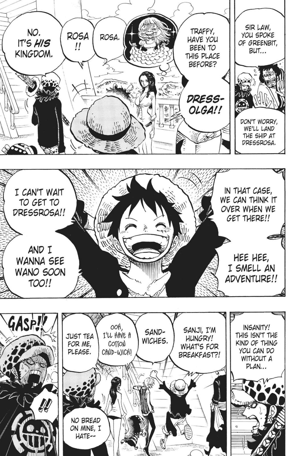 One Piece Chapter 700 - Page 9