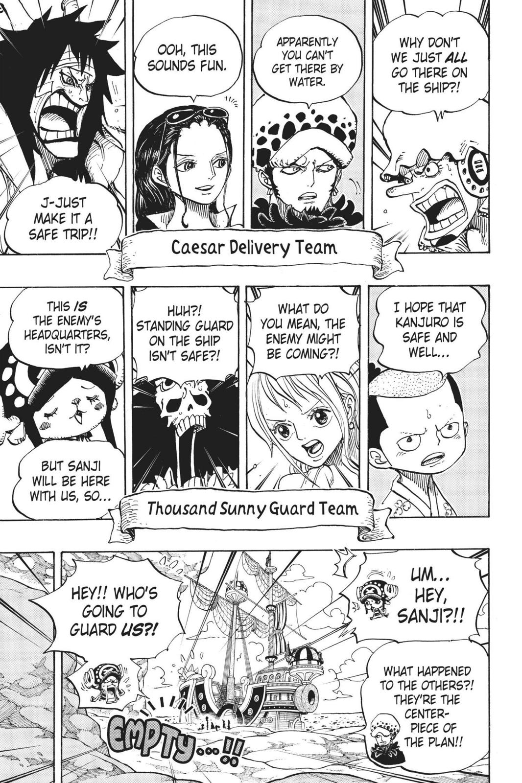 One Piece Chapter 701 - Page 13