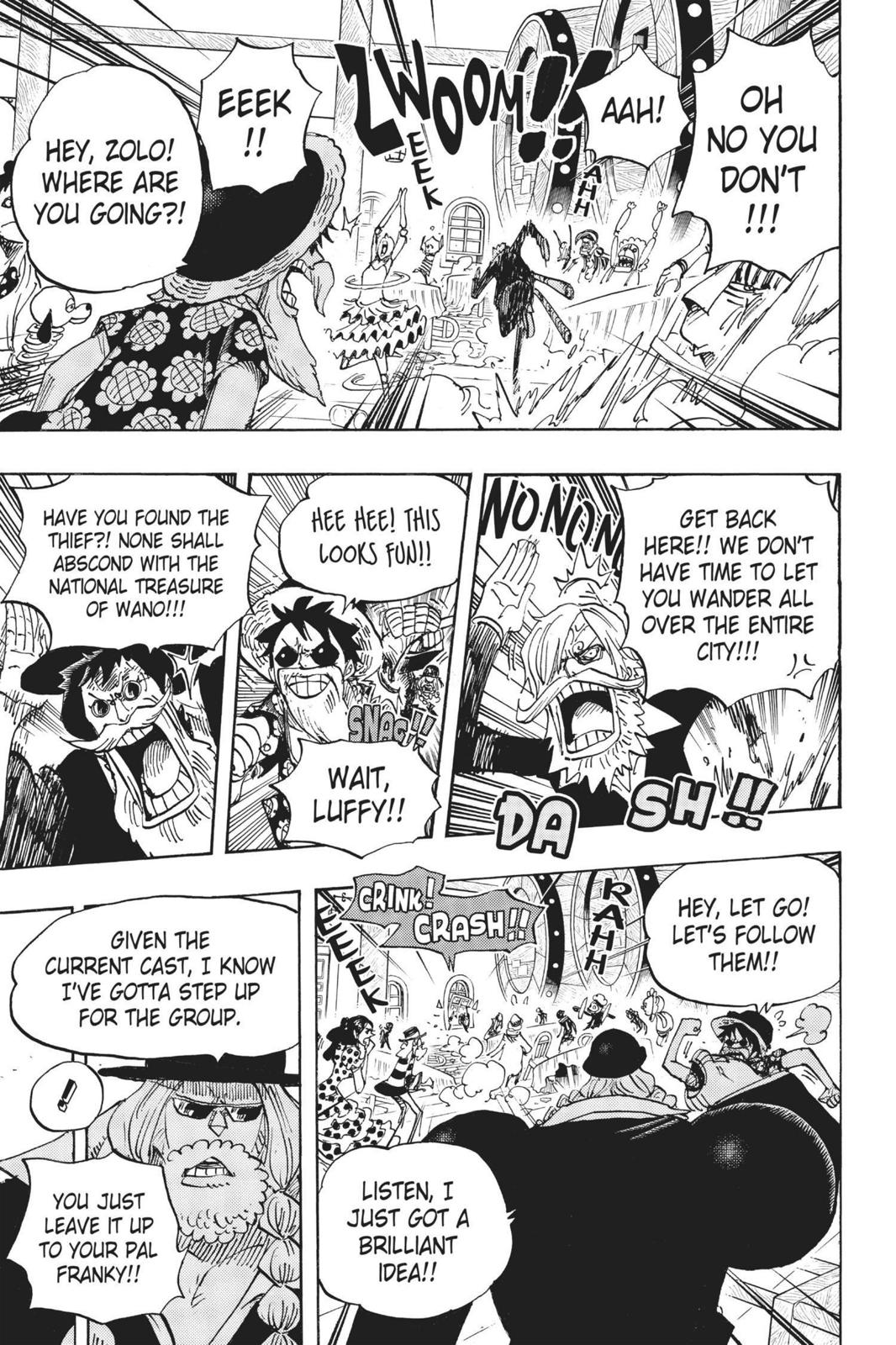 One Piece Chapter 702 - Page 7