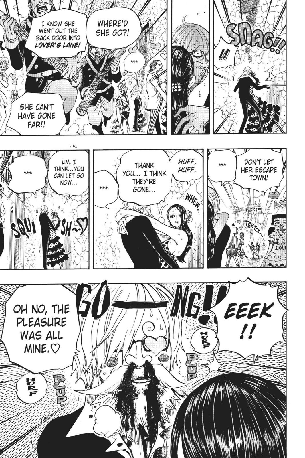 One Piece Chapter 703 - Page 9