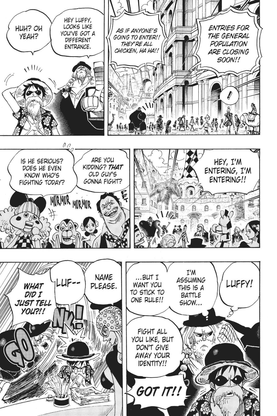 One Piece Chapter 703 - Page 15