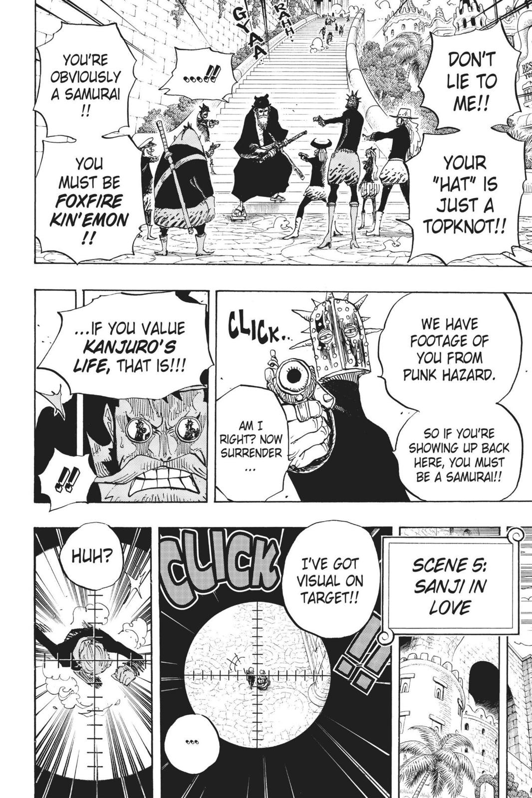 One Piece Chapter 705 - Page 14