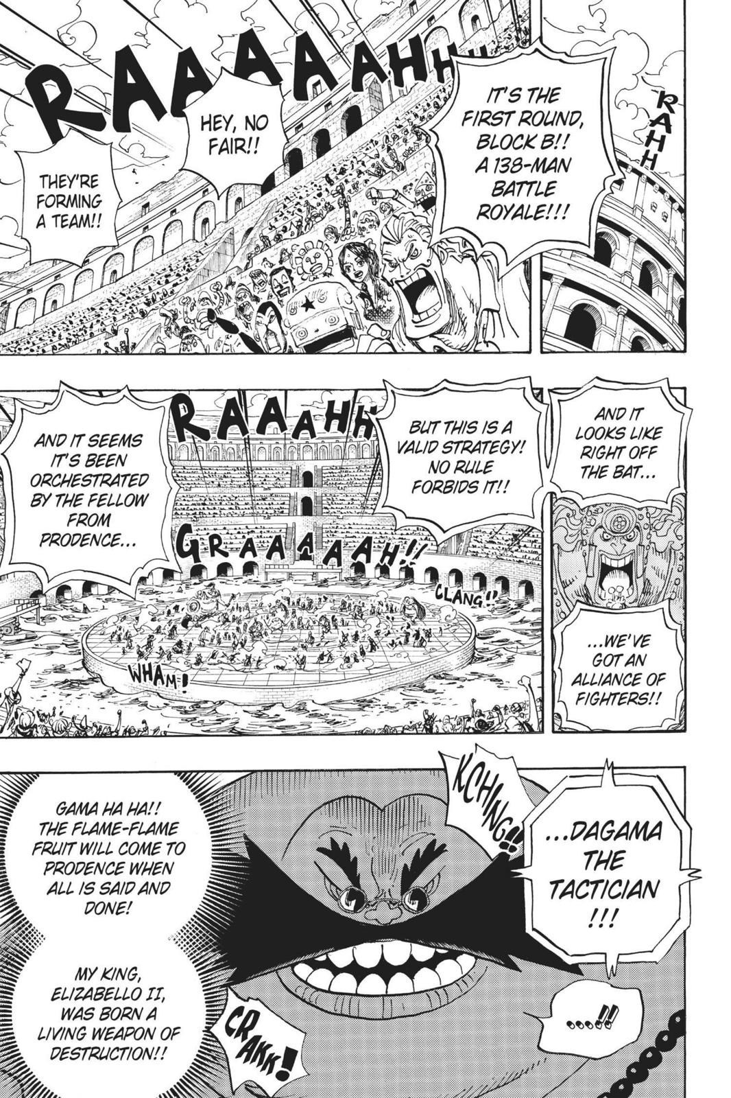 One Piece Chapter 707 - Page 3