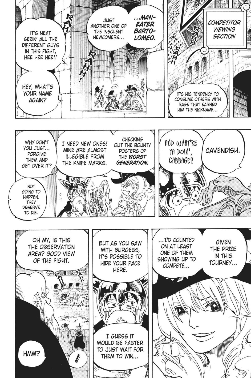 One Piece Chapter 707 - Page 16