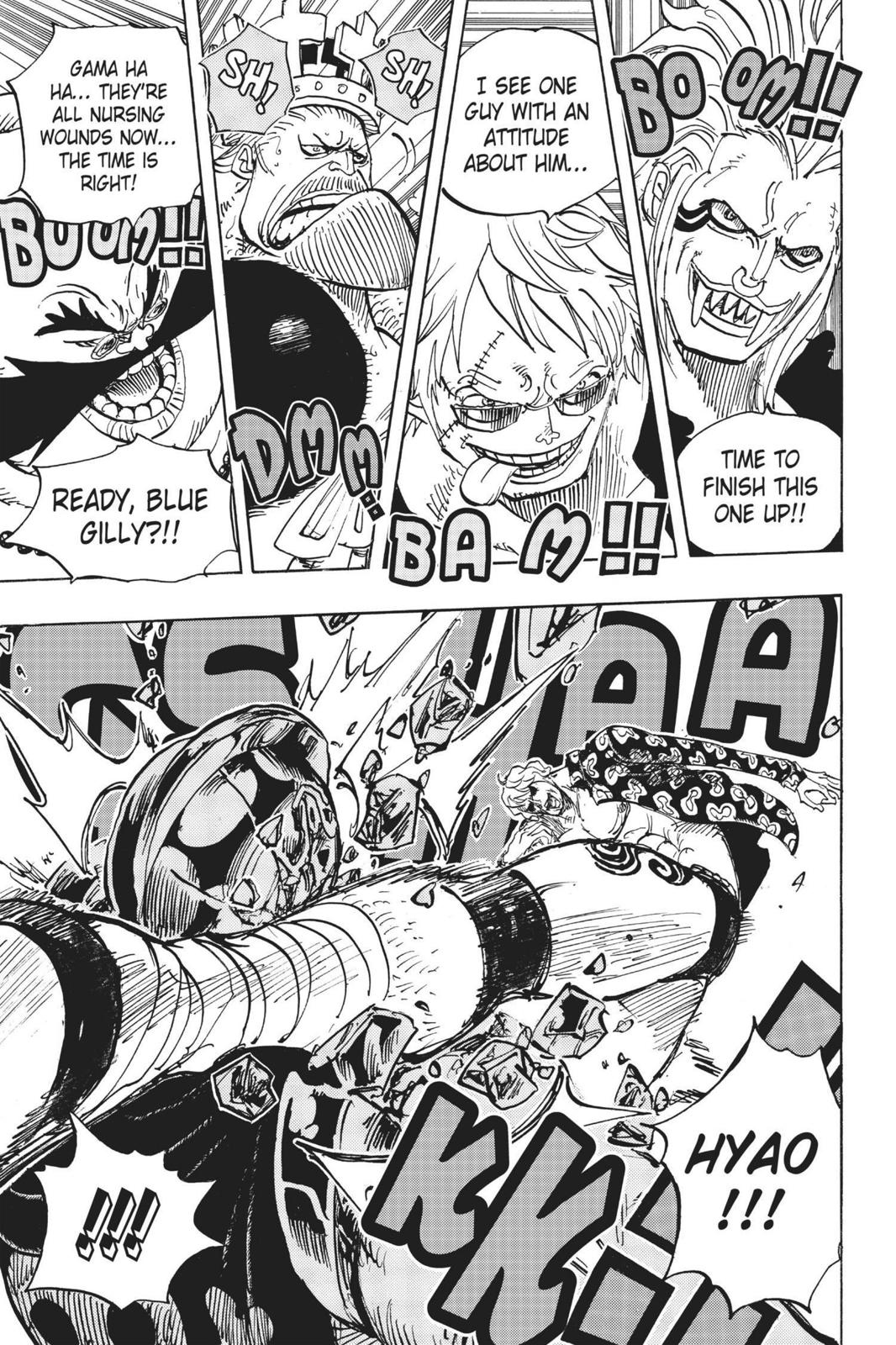 One Piece Chapter 709 - Page 3