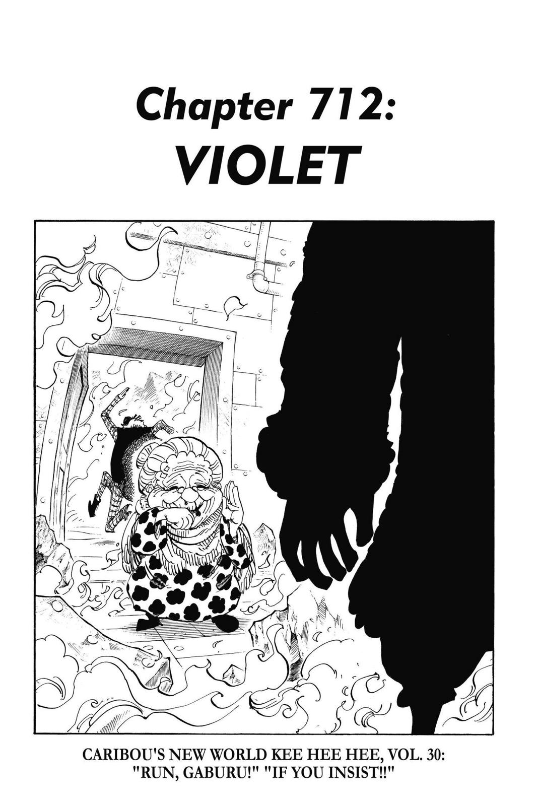One Piece Chapter 712 - Page 7