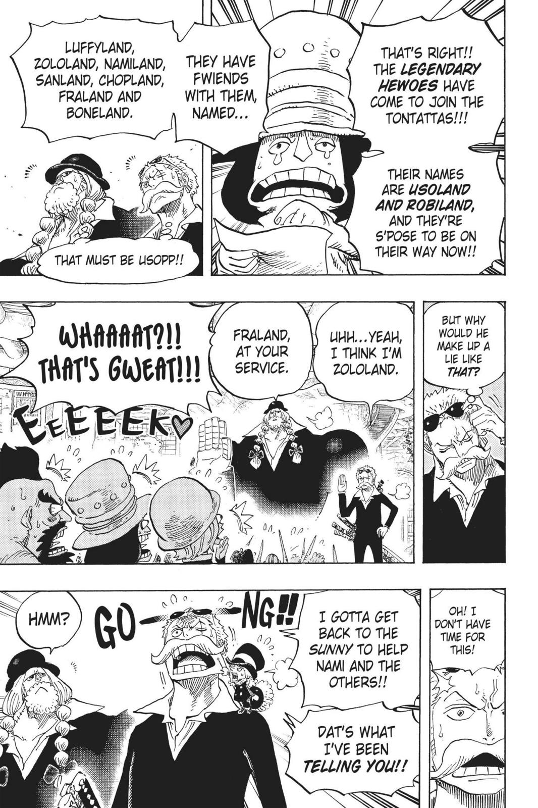 One Piece Chapter 718 - Page 9