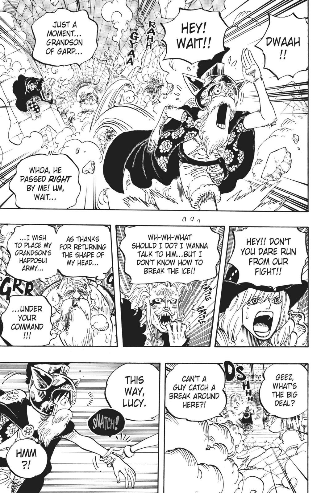 One Piece Chapter 720 - Page 9