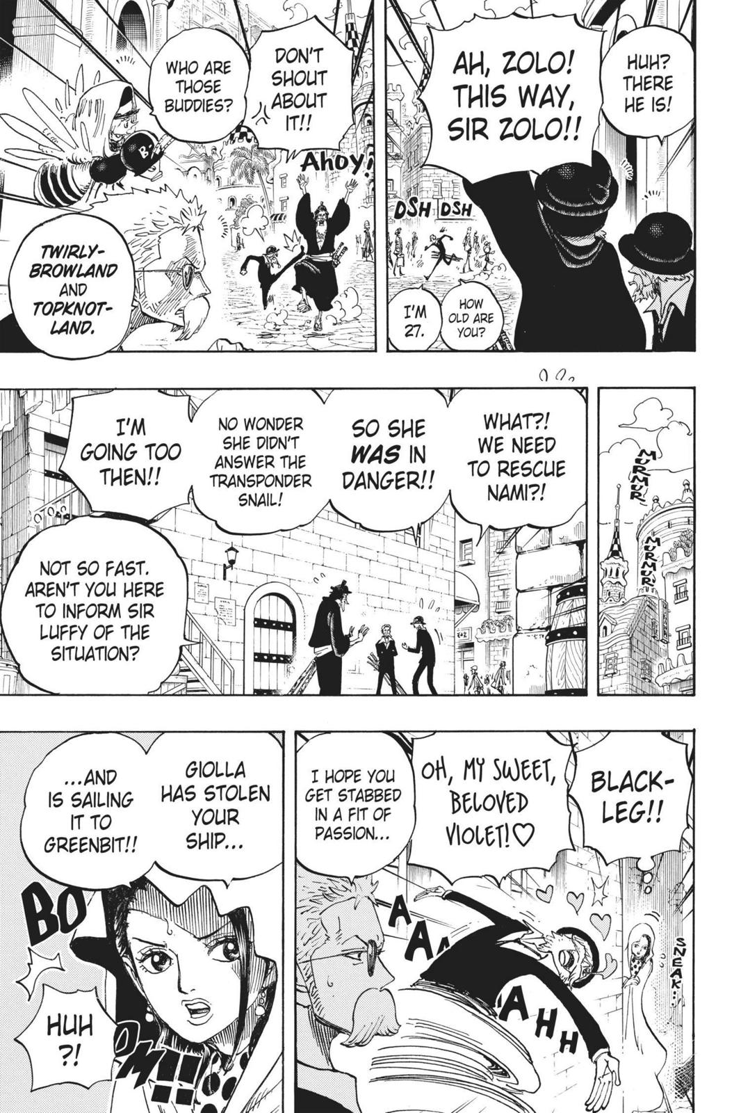 One Piece Chapter 722 - Page 18
