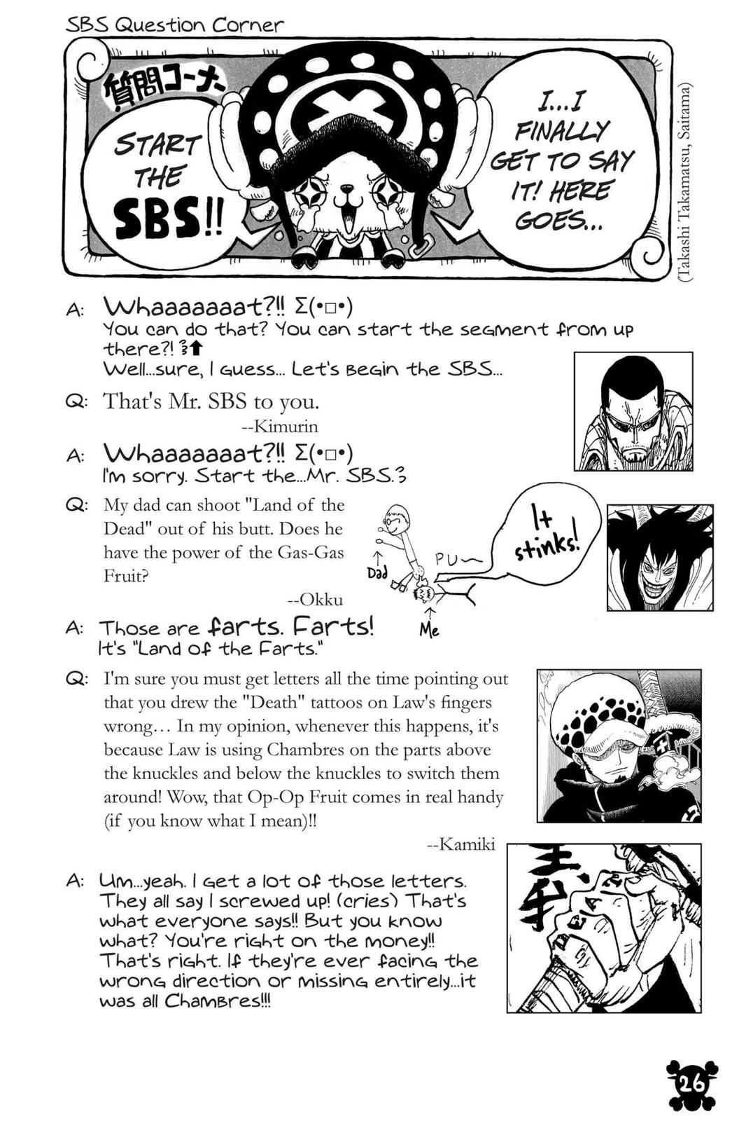 One Piece Chapter 722 - Page 25