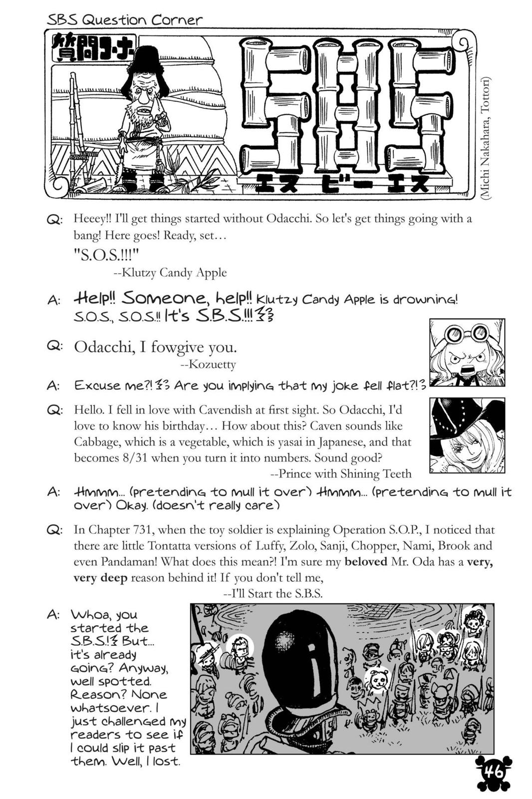One Piece Chapter 733 - Page 19