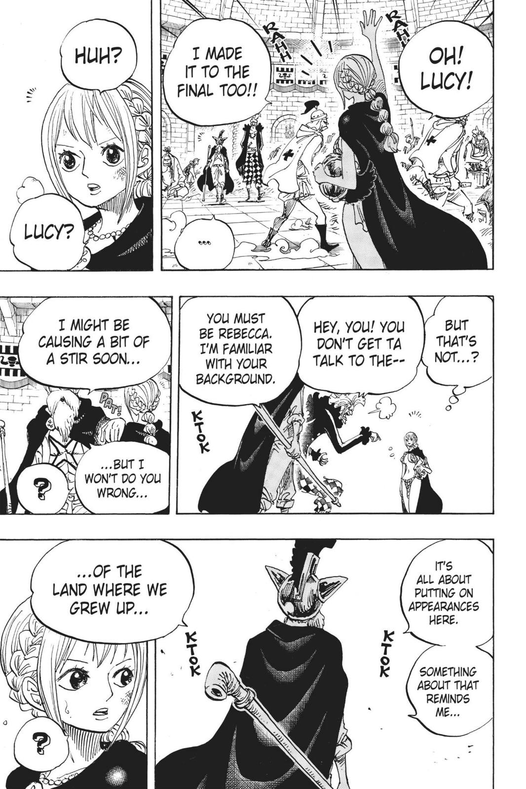 One Piece Chapter 735 - Page 3