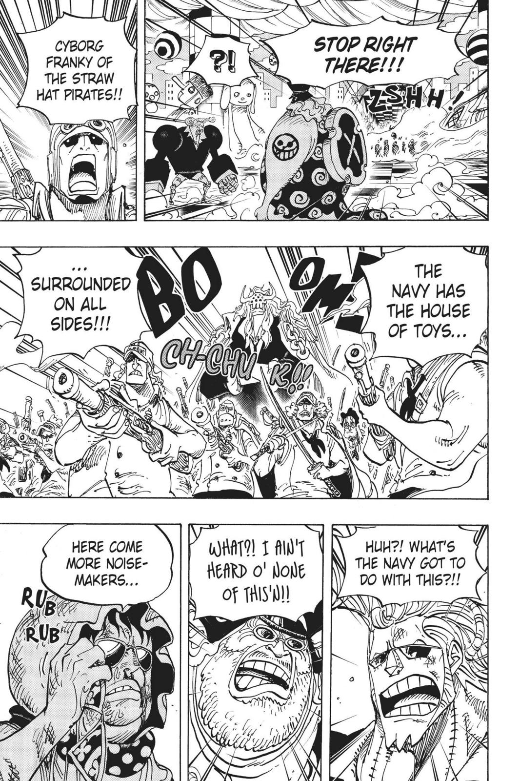 One Piece Chapter 735 - Page 13