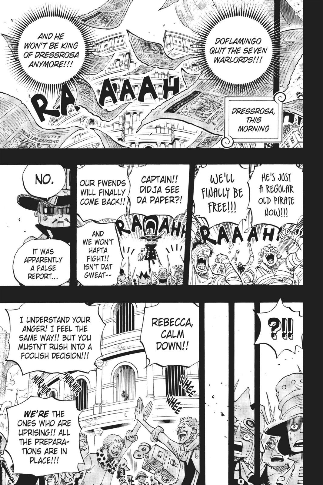 One Piece Chapter 739 - Page 9