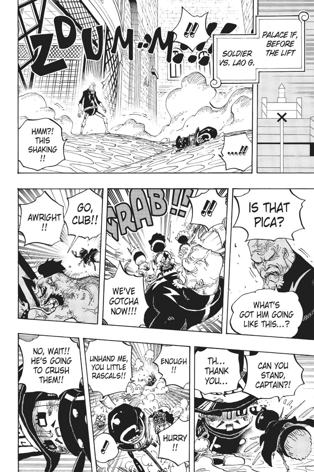 One Piece Chapter 739 - Page 16