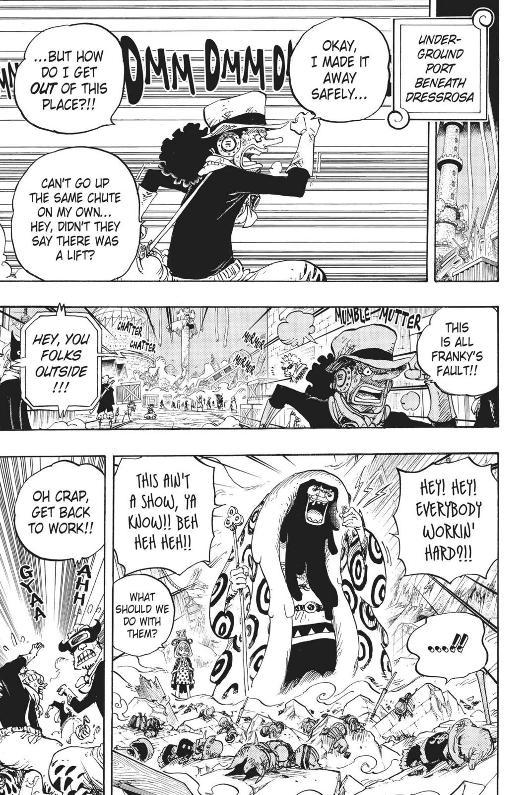 One Piece Chapter 741 - Page 3