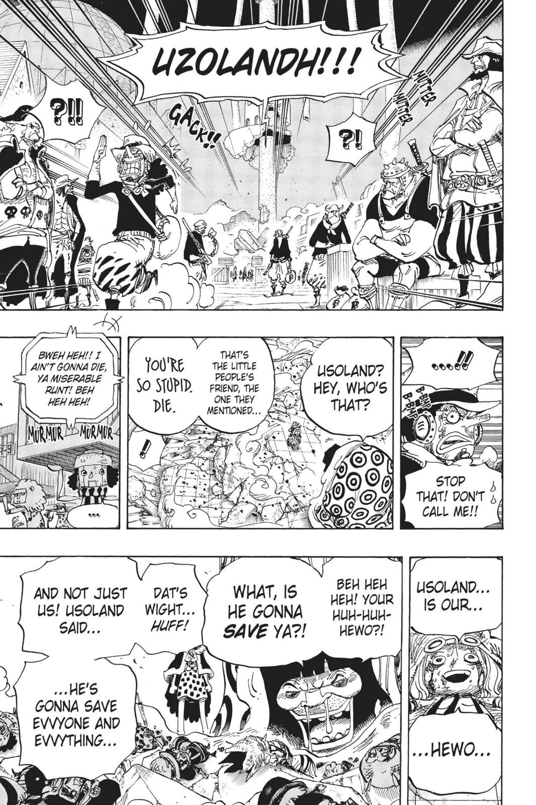 One Piece Chapter 741 - Page 5