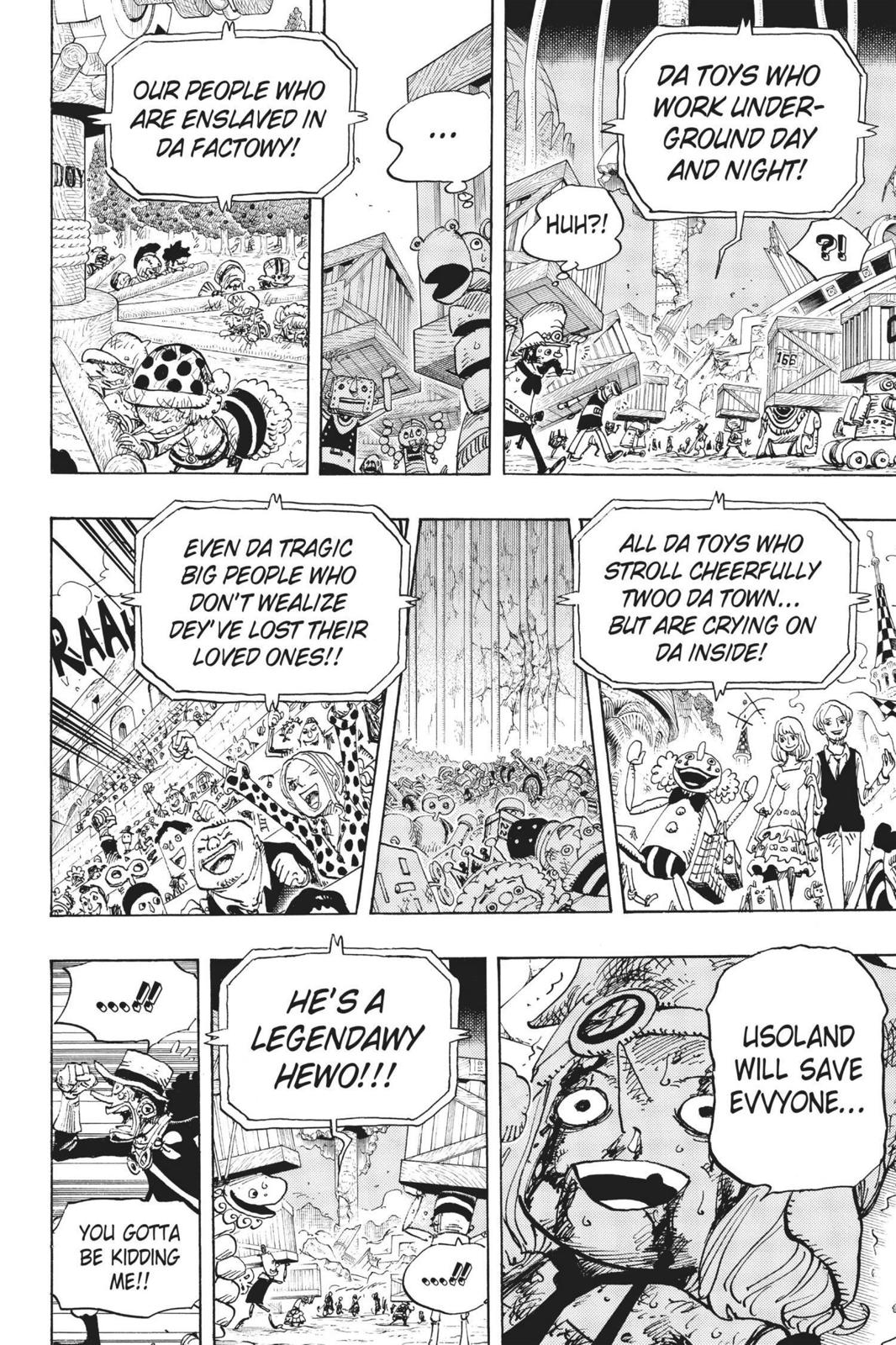 One Piece Chapter 741 - Page 6