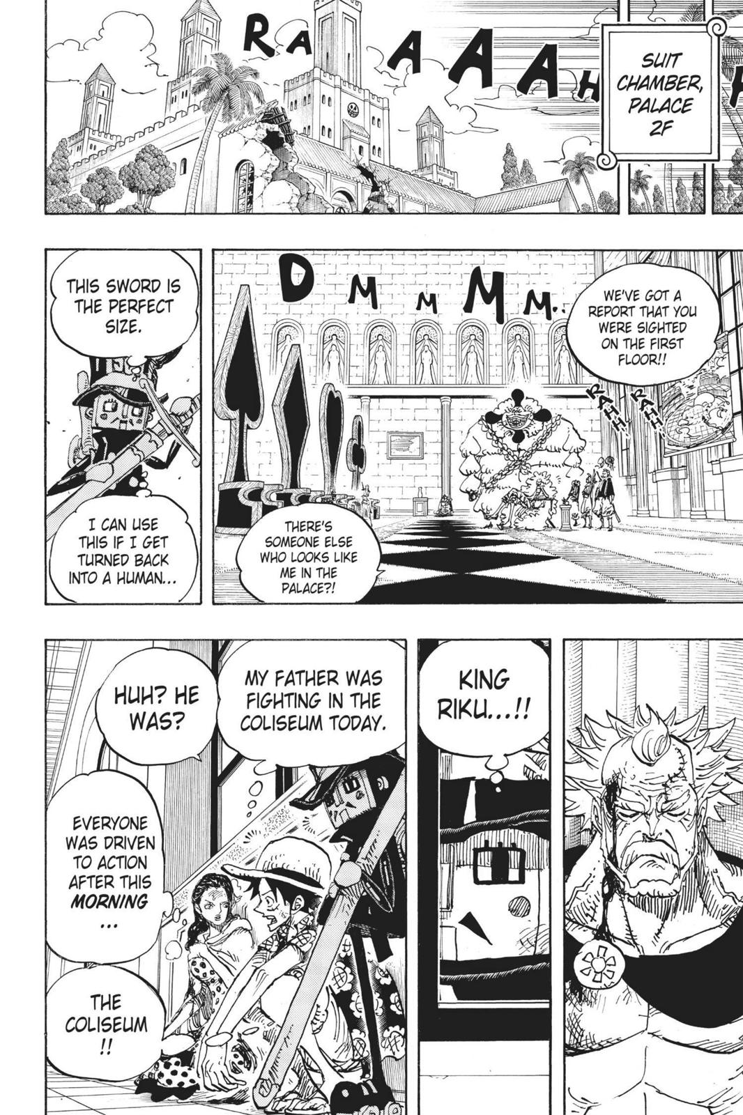 One Piece Chapter 741 - Page 14