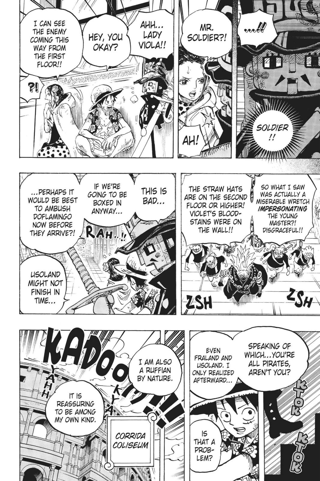One Piece Chapter 742 - Page 14