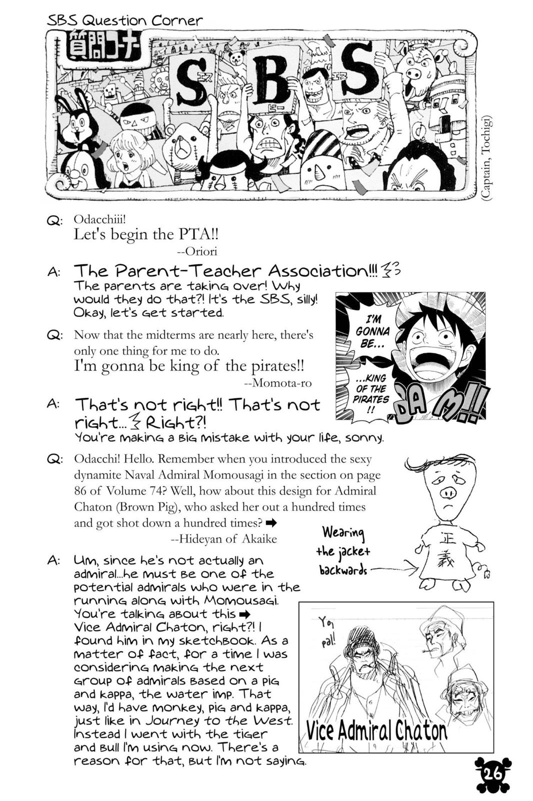 One Piece Chapter 743 - Page 24