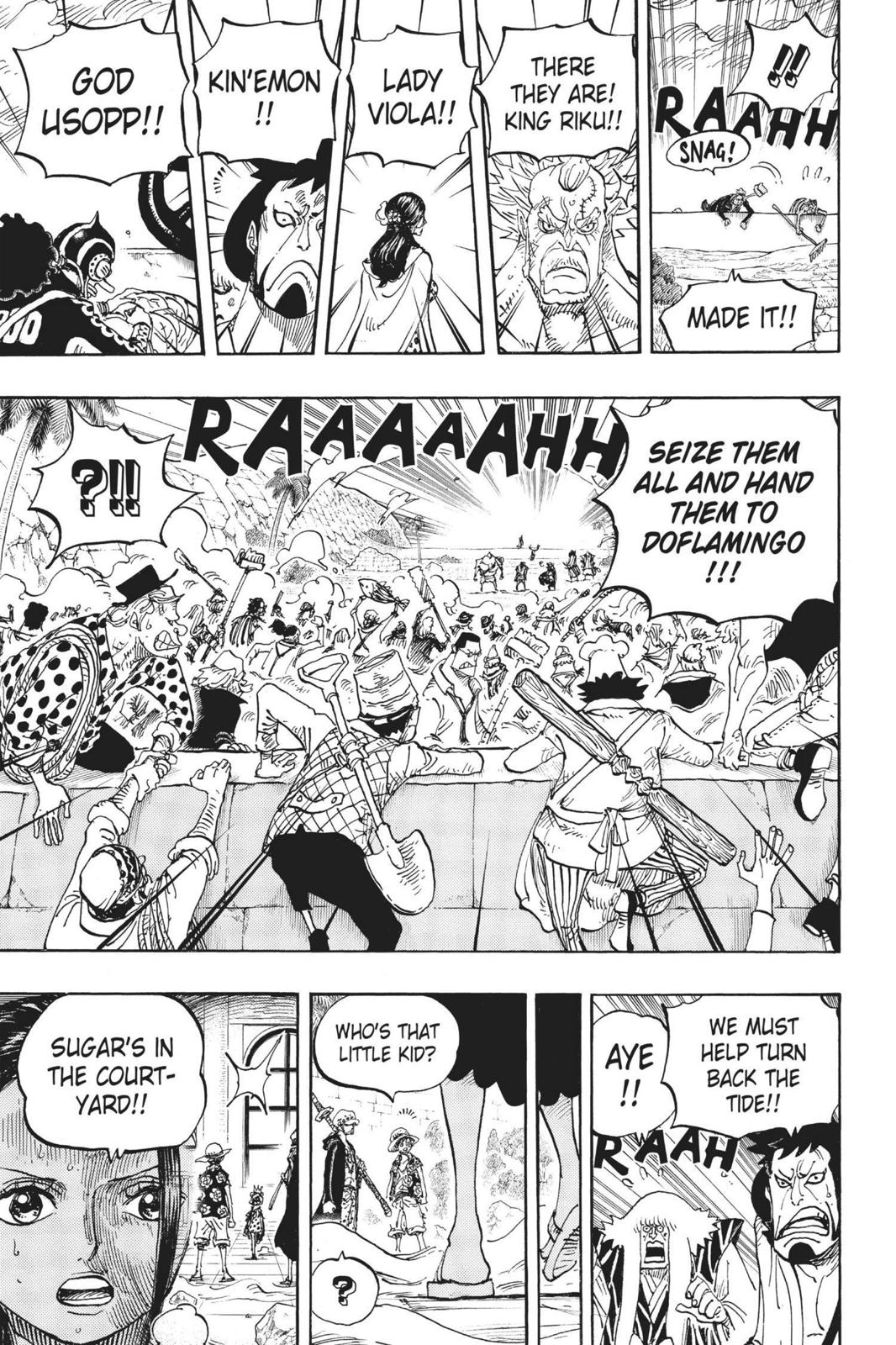 One Piece Chapter 758 - Page 9