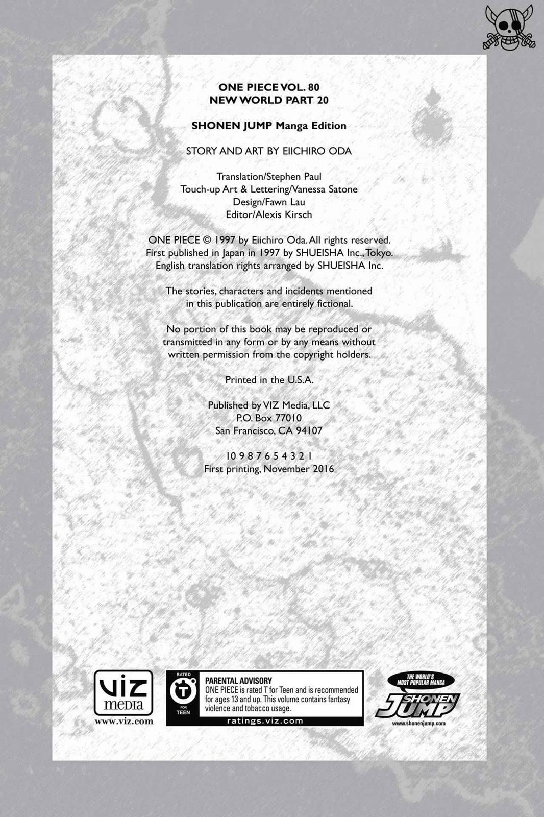One Piece Chapter 796 - Page 3