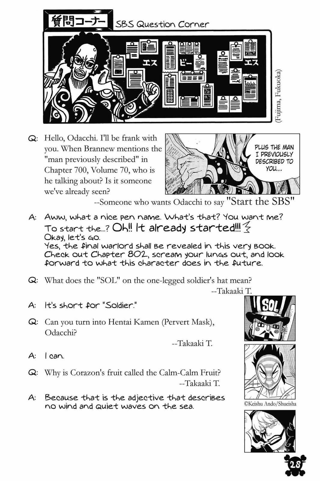 One Piece Chapter 796 - Page 27