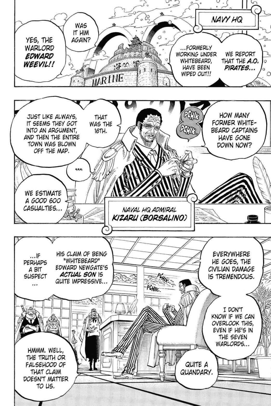 One Piece Chapter 802 - Page 6