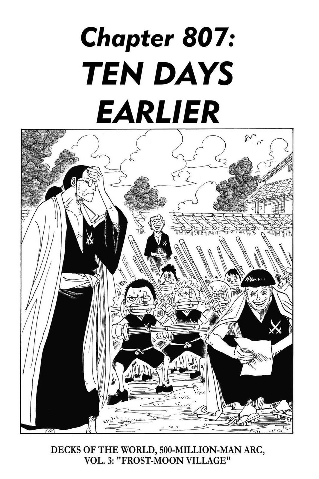 One Piece Chapter 807 - Page 7