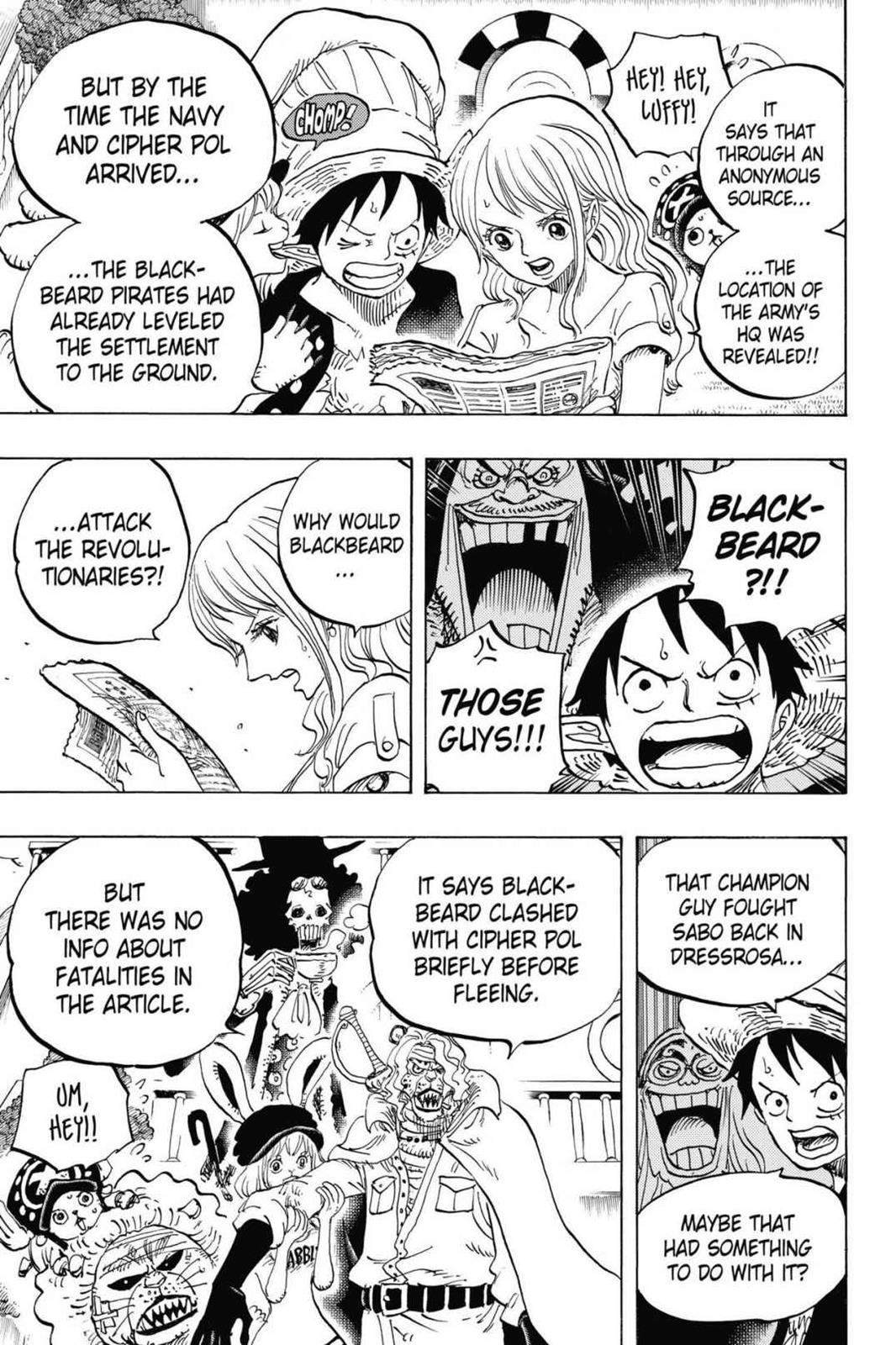 One Piece Chapter 824 - Page 5