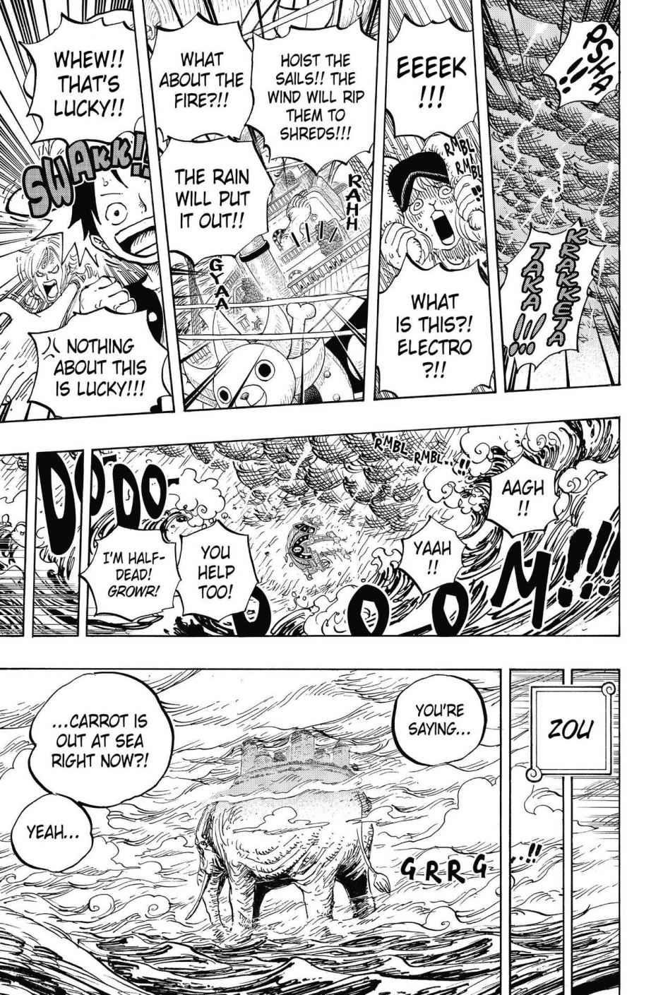 One Piece Chapter 824 - Page 7