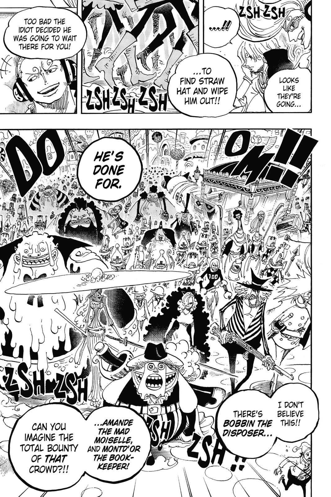 One Piece Chapter 845 - Page 5