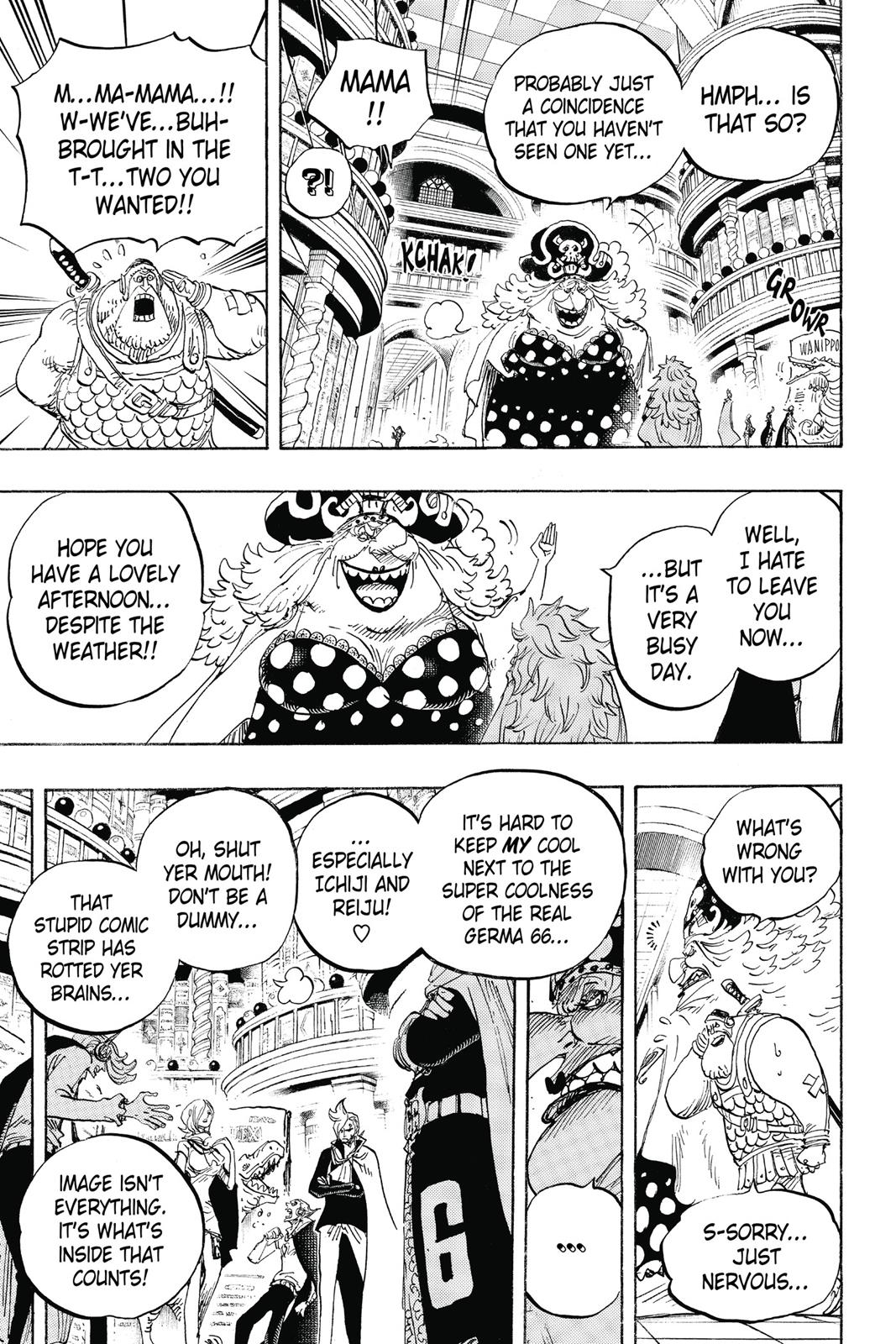 One Piece Chapter 847 - Page 7
